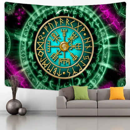 Decobites Psychedelic Reaper Wall Tapestry Mystery Decor for Witchcraft Room