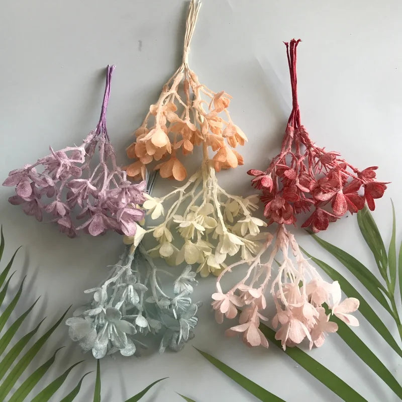 DecorBites™ Plantas artificiales: césped verde, ramitas y hojas artificiales para decoración de bodas y del hogar