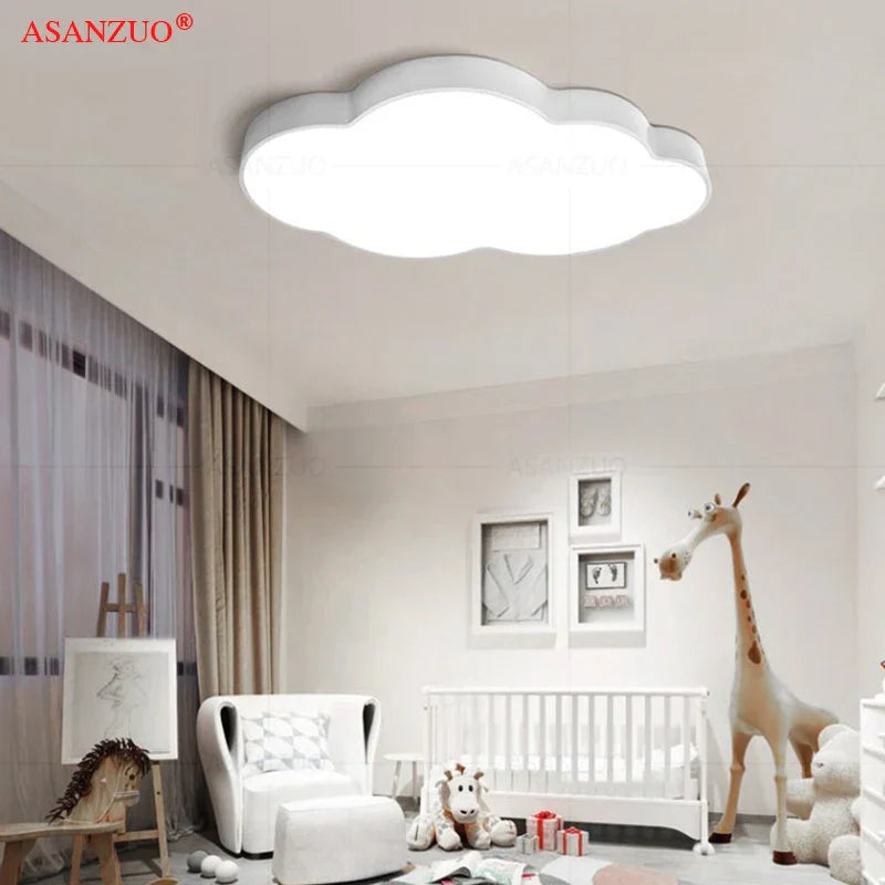 DecorBites™ Cloud LED Kids Ceiling Light - Cartoon Bedroom Chandelier for Amusement Parks & Schools