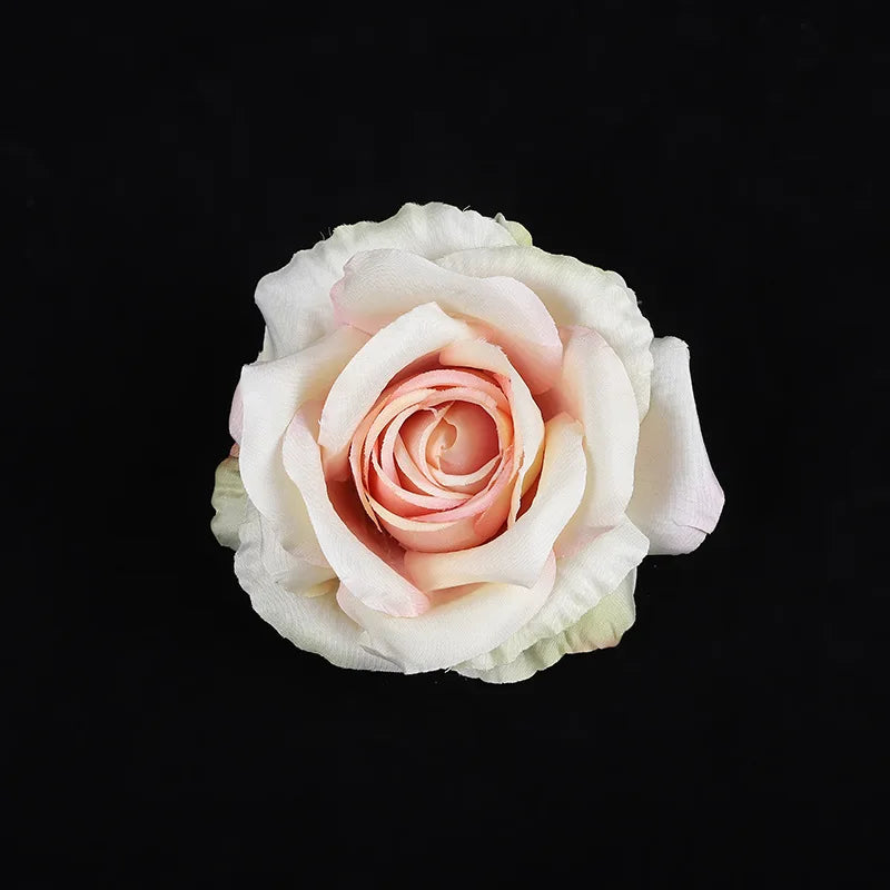 DecorBites™ 30 Rosas de Seda para Decoración de Bodas, Decoración DIY para el Hogar, Broches, Regalos, Caja de Dulces