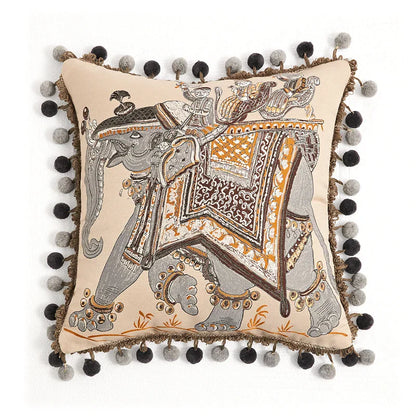 DecorBites™ American Luxe Retro Cushion Covers: Original Design Throw Pillow Case for Sofa