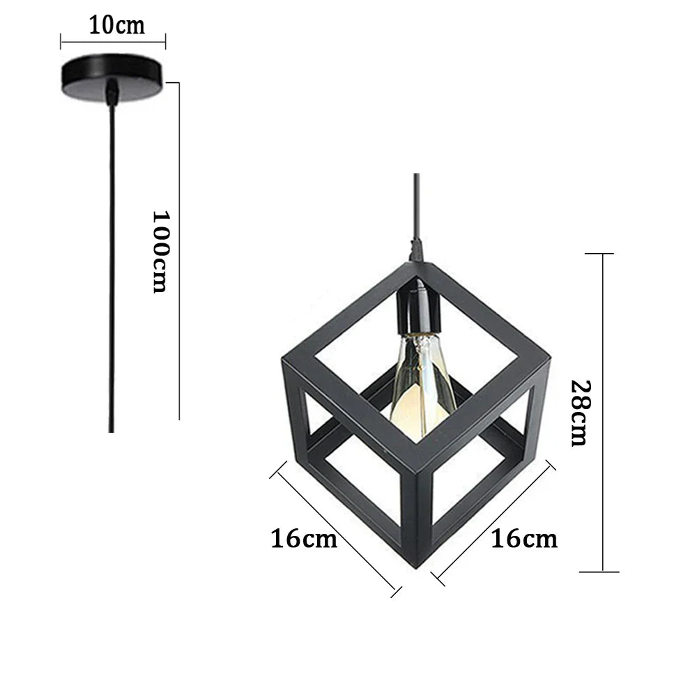 DecorBites™ Industrial LED Pendant Ceiling Light for Home Living Room Kitchen Decor