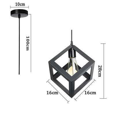 DecorBites™ Industrial LED Pendant Ceiling Light for Home Living Room Kitchen Decor