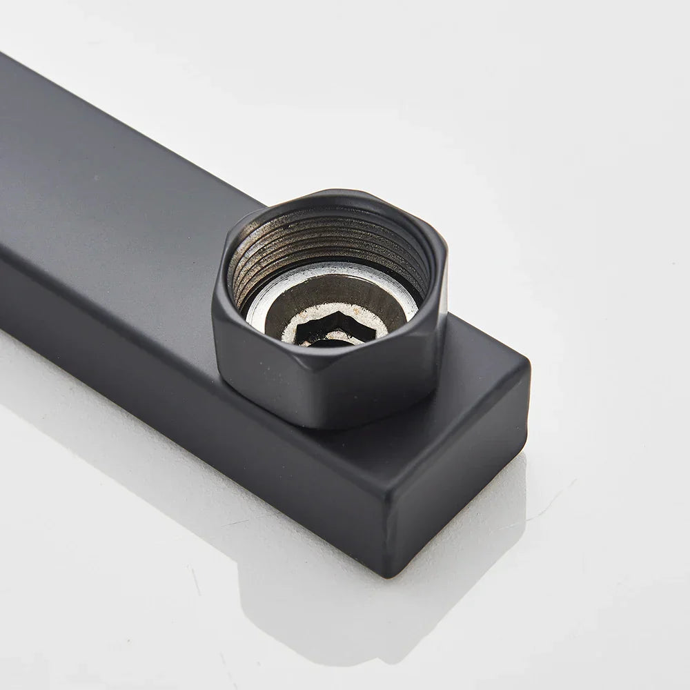 أنبوب تمديد أنبوبي بطول 90 سم من DecorBites™ لتمديد صنبور الدش