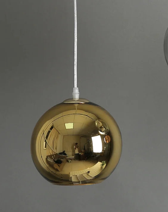 DecorBites™ Glass Bubble Ball LED Pendant Lights for Living Room, Kitchen, and Dining Room