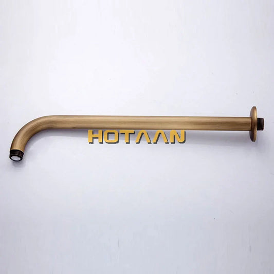 DecorBites™ Antique Brass Bathroom Tub Shower Arm 37cm Wall Mount YT-5130-A
