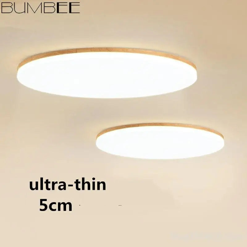 DecorBites™ LED Round Ceiling Light: Ultra-Thin & Modern for Bedroom, Living Room, Study.