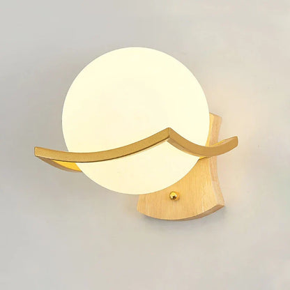 DecorBites™ Iron Wall Lamp with Glass Ball, Elegant Sconce Light for Home Stairs and Reading