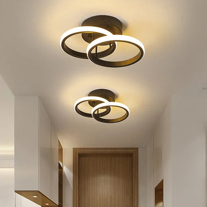 DecorBites™ LED Ceiling Light: Modern Minimalist Nordic Home Chandelier Lighting for Living Room