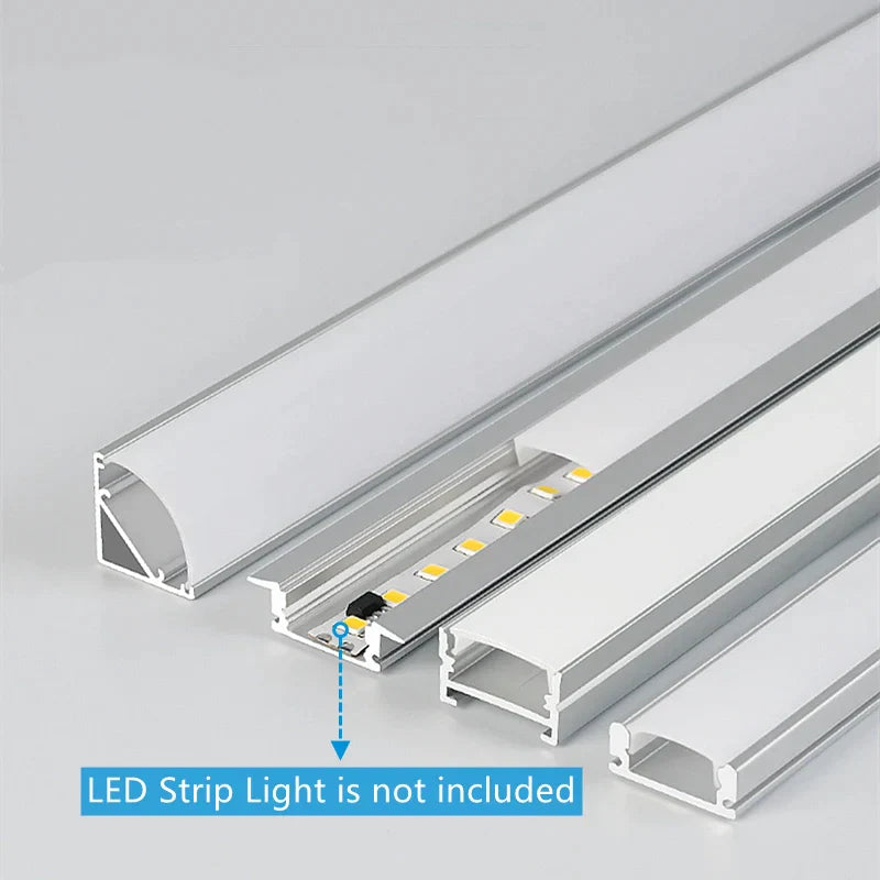 Perfiles de Aluminio LED Decorbites™ para Canales Empotrados Barras de Luces en Tira