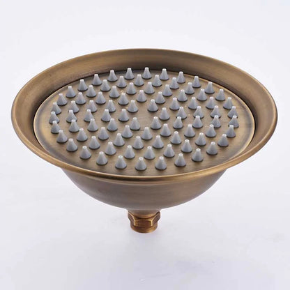 رأس صنبور دش مطري من DecorBites™ مقاس 8 بوصات مصنوع من النحاس العتيق للاستمتاع بدش منعش