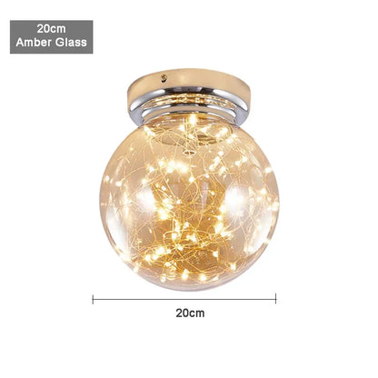 DecorBites™ Gypsophila LED Ceiling Light: Modern & Nordic Style for Indoor Decor