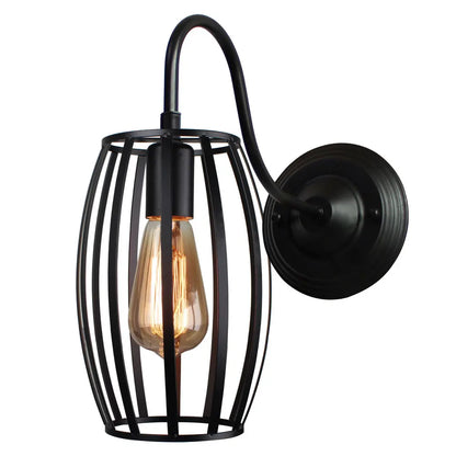 Decorbites™ Industrielle Eisen Wandlampe E27 Retro Loft Vintage LED Leuchte