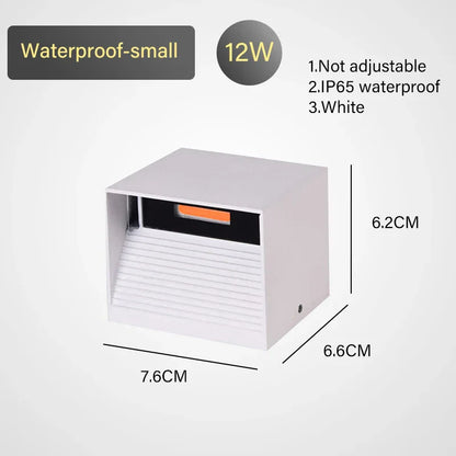 DecorBites™ LED Motion Sensor Wall Lamp IP65 Waterproof 9W 12W 20W Indoor Outdoor Sconce