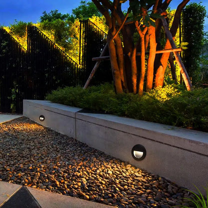 DecorBites™ Luces empotrables para escalones, pasillos y paredes exteriores, 3 W, IP65, resistentes al agua