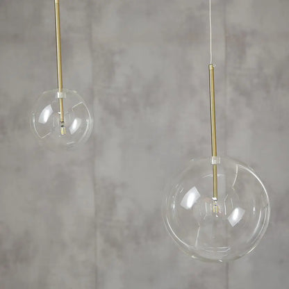 DecorBites™ Bubble Glass Ball Pendant Light for Modern Living Room Kitchen Bedroom