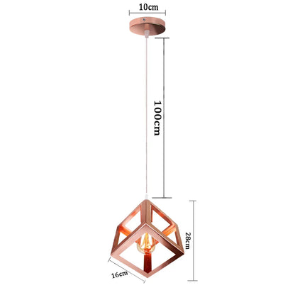 DecorBites™ Industrial Pendant Lights E27 LED Hanging Lamp Modern Loft Lighting for Home