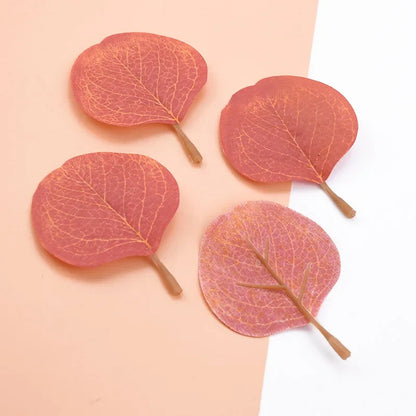 30 plantas artificiales de hojas de seda para decoración del hogar y manualidades de bricolaje de DecorBites™