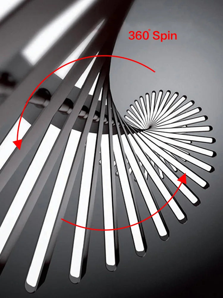 Lámpara de araña lineal DecorBites™ con forma de espina de pez: Iluminación nórdica minimalista para comedor, oficina o sala de estar