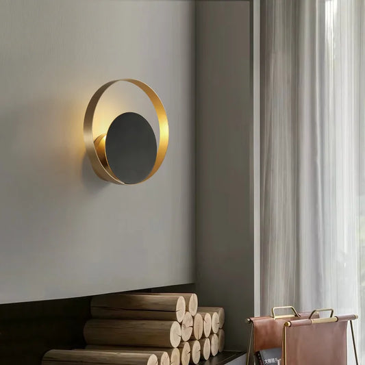 DecorBites™ Gold Nordic LED Wall Sconce - Modern & Stylish Indoor Lighting for Living, Bedroom, Dining & Bedside
