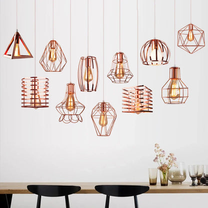 DecorBites™ Industrial Pendant Lights E27 LED Hanging Lamp Modern Loft Lighting for Home