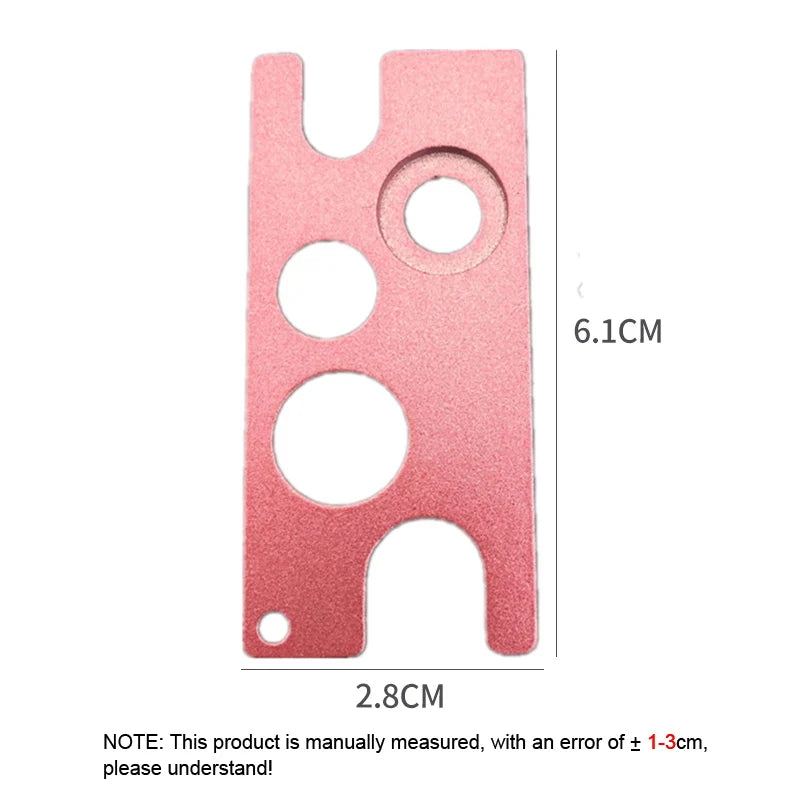 DecorBites™ Essential Oils Opener for Roller Balls & Caps - Metal Corkscrew Tool