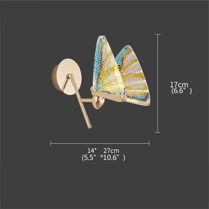 DecorBites™ Butterfly Wall Lights: Nordic LED Sconces Modern Lamps Fixtures for Home Decor