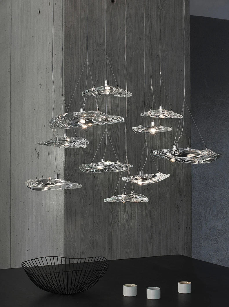DecorBites™ Glass Staircase Pendant Light for Restaurant, Bar, and Bedside Table