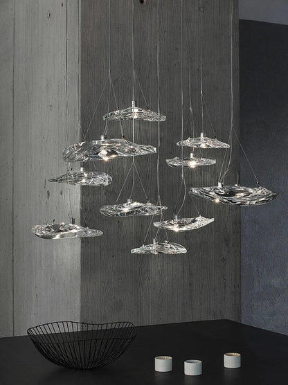DecorBites™ Glass Staircase Pendant Light for Restaurant, Bar, and Bedside Table
