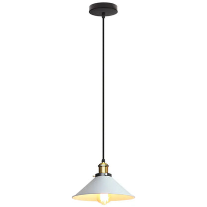 DecorBites™ Industrial Pendant Lights: Modern Retro Loft Hanging Lamp for Home Decor