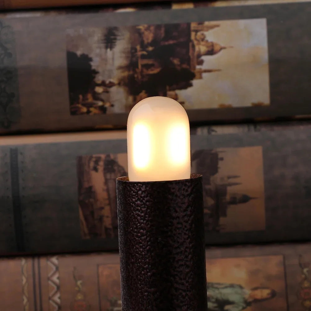 Bombilla LED tubular de filamento DecorBites™ Blanco cálido 2700K Cristal esmerilado T22 220V Bombilla Edison