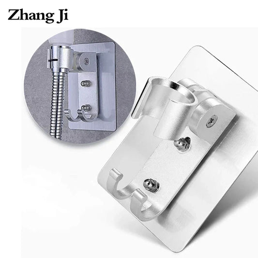 حامل رأس الدش من الألومنيوم DecorBites™: ملحق حمام قابل للتعديل وبدون أثر