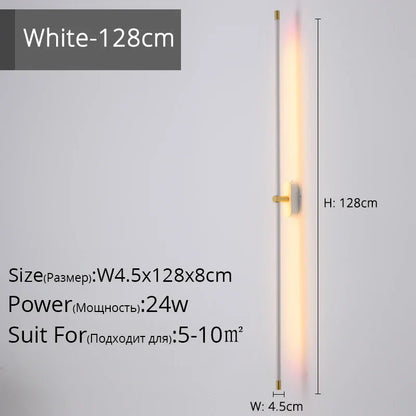 Lámpara de pared con tira LED DecorBites™ para decoración moderna en escaleras, dormitorios o pasillos