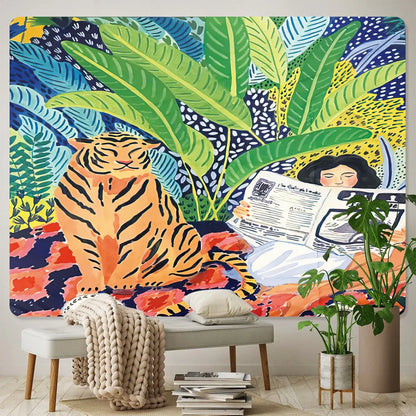 DecorBites™ Bohemian Home Art Tapestry Yoga Mat Sofa Blanket Sheets