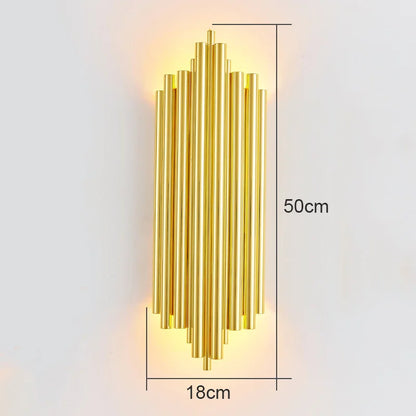 DecorBites™ Crystal Wall Lamp: Elegant Lighting for Living Room, Bedroom, and Staircase