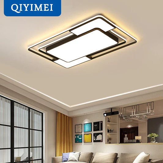 DecorBites™ LED Ceiling Lamps: Modern Dimmable Lighting for Home Decor