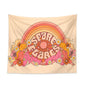 Decobites Retro Rainbow Sun Tapestry Wall Hanging for Striking Bohemian Aesthetic