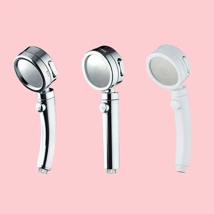 DecorBites™ High Pressure Shower Head with 3 Modes Plating and Adjustable Handle