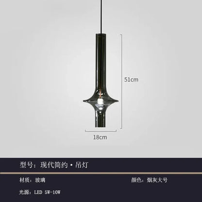 DecorBites™ Glass Pendant Light: Stylish Nordic Luxury Kitchen and Bedroom Hanging Lamp