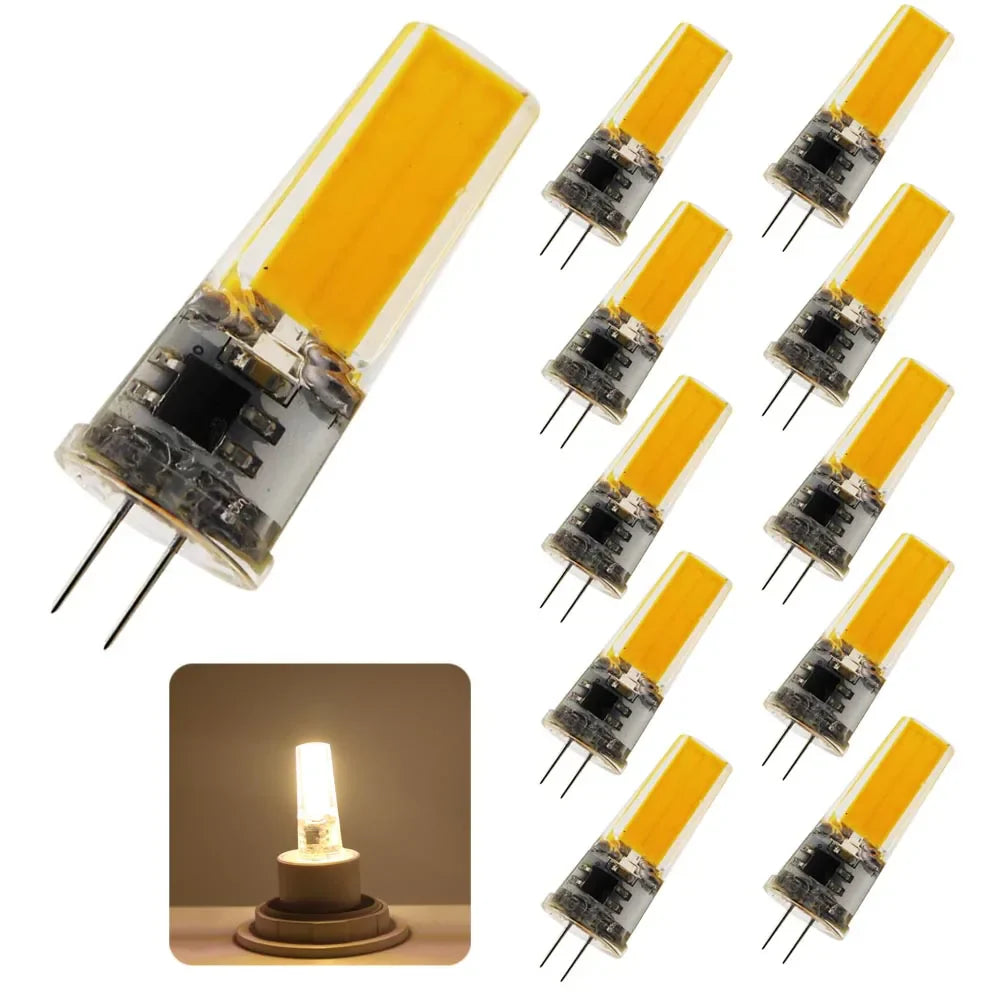 DecorBites™ G4 COB LED Bulb 5W - Crystal Light Bulb ACDC 12V AC220V - Replace Halogen
