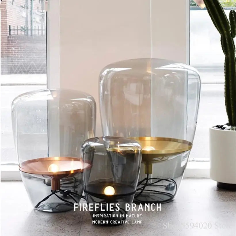 DecorBites™ Glass Balloons Floor Lamp | Industrial Standing Lamp for Bedroom & Living Room