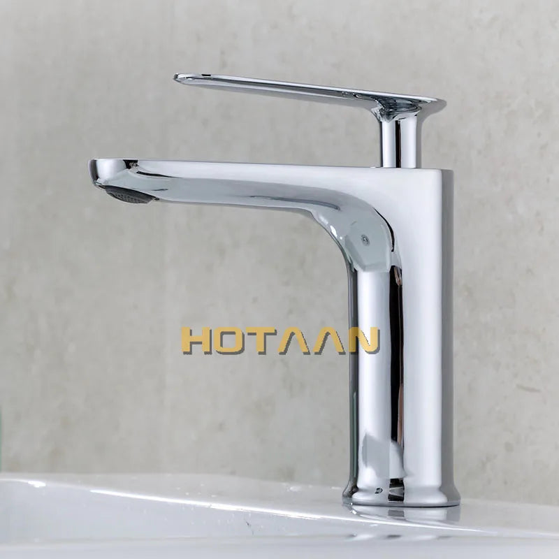 DecorBites™ Basin Mixer Faucet Handle Bathroom Tap - Cold & Hot Water Control