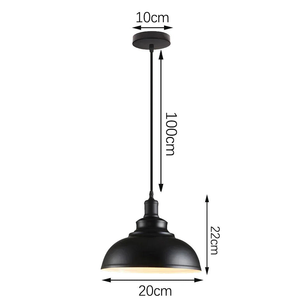 DecorBites™ Industrial Aluminium Pendant Lights Chandelier for Home Living Room Kitchen Bedroom