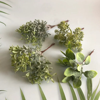 Paquete de estambres de bayas verdes DecorBites™ para decoración navideña y envoltorio de regalos DIY