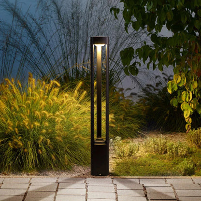 DecorBites™ LED Bollard Lawn Lamp: Stylish Waterproof Outdoor Garden Path Light