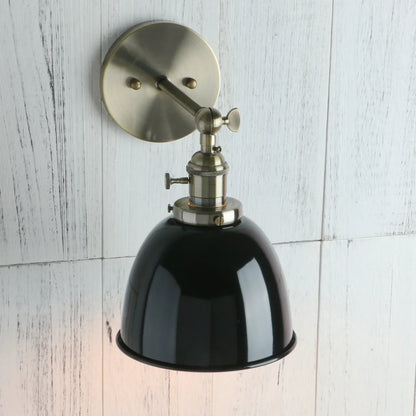 DecorBites™ Industrial Black Wall Sconce 6.5'' Modern Stair Light Fixtures