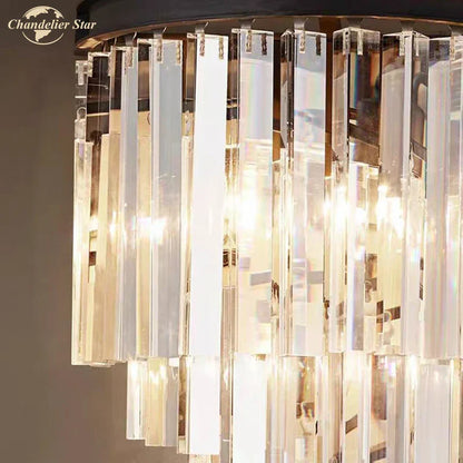 DecorBites™ Crystal Wall Lamp: Postmodern Luxury for Bedroom, Living Room, Hotel - Creative Indoor Lighting