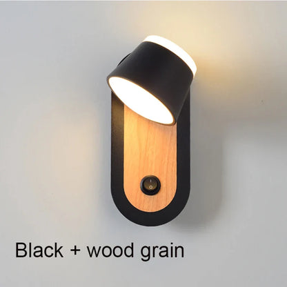 مصباح حائطي قابل للتعديل من DecorBites™: إضاءة LED عصرية ومبتكرة بجانب السرير لغرفة المعيشة وغرفة النوم