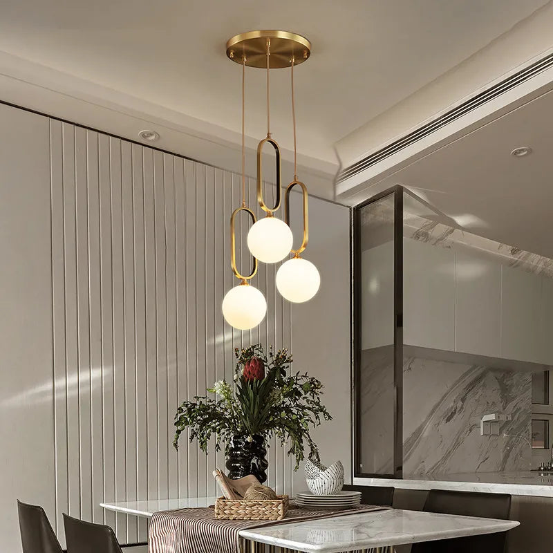 DecorBites™ LED Ball Pendant Light for Modern Luxury Decor in Bedroom, Kitchen, Office, and More