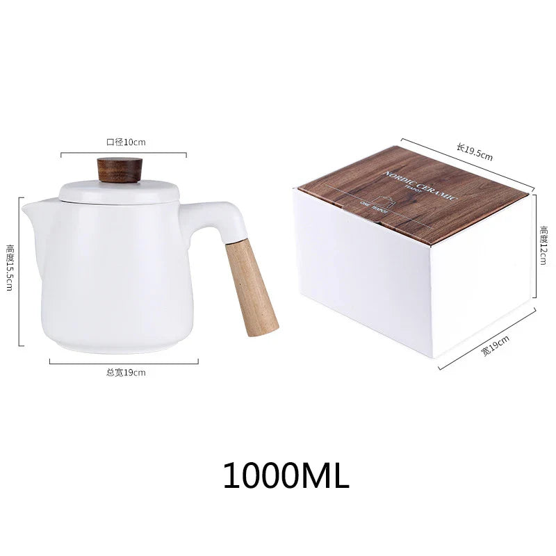Ceramic Glass Tea Set